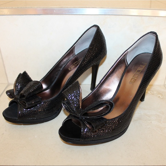 Moda Spana black sequin “Chase” heels - Picture 2 of 11
